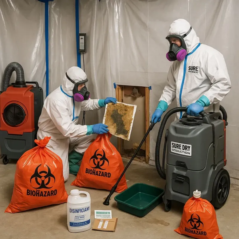 Contaminated Water Handling Protocols process in Dawsonville, GA