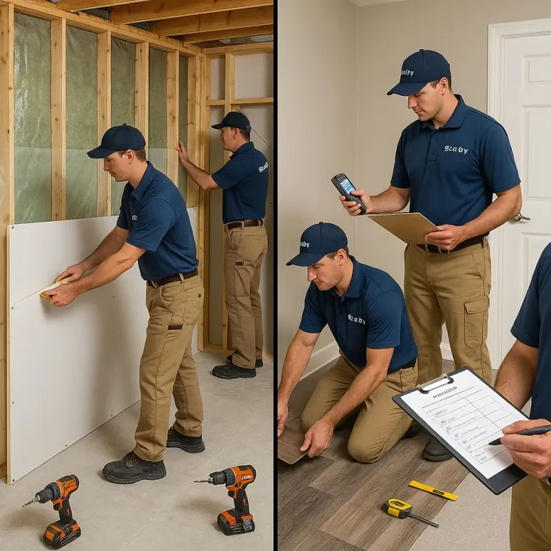 Repairs and Reconstruction process in Dawsonville, GA