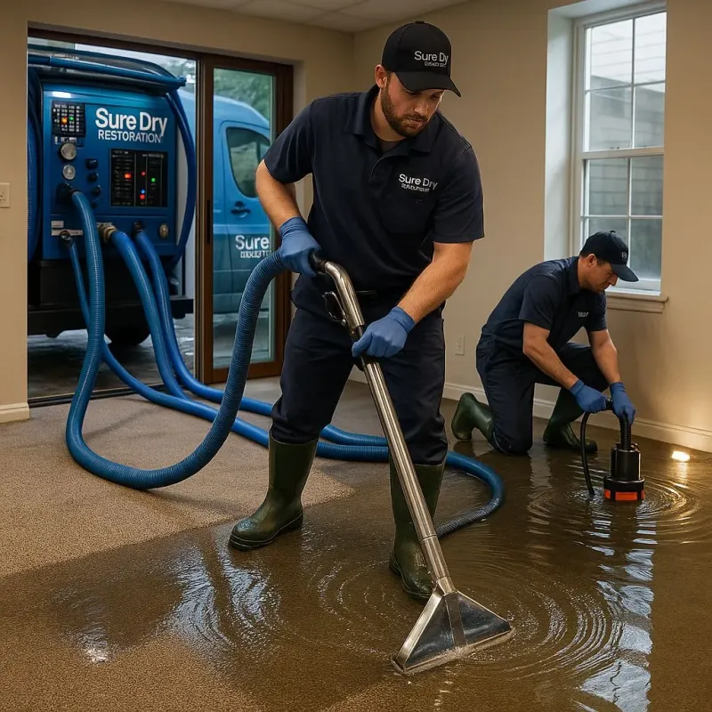 Water Extraction and Removal process in Dawsonville, GA